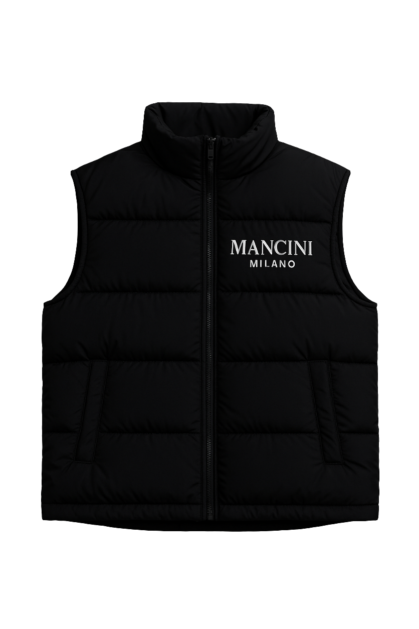 Noir Puffer Vest
