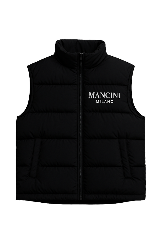 Noir Puffer Vest